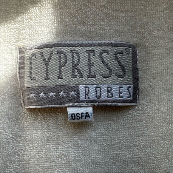 Cher Living Proof Farewell Tour 2002 Logo Cypress Robes Terry Lined Luxury Robe - Picture 6 of 14